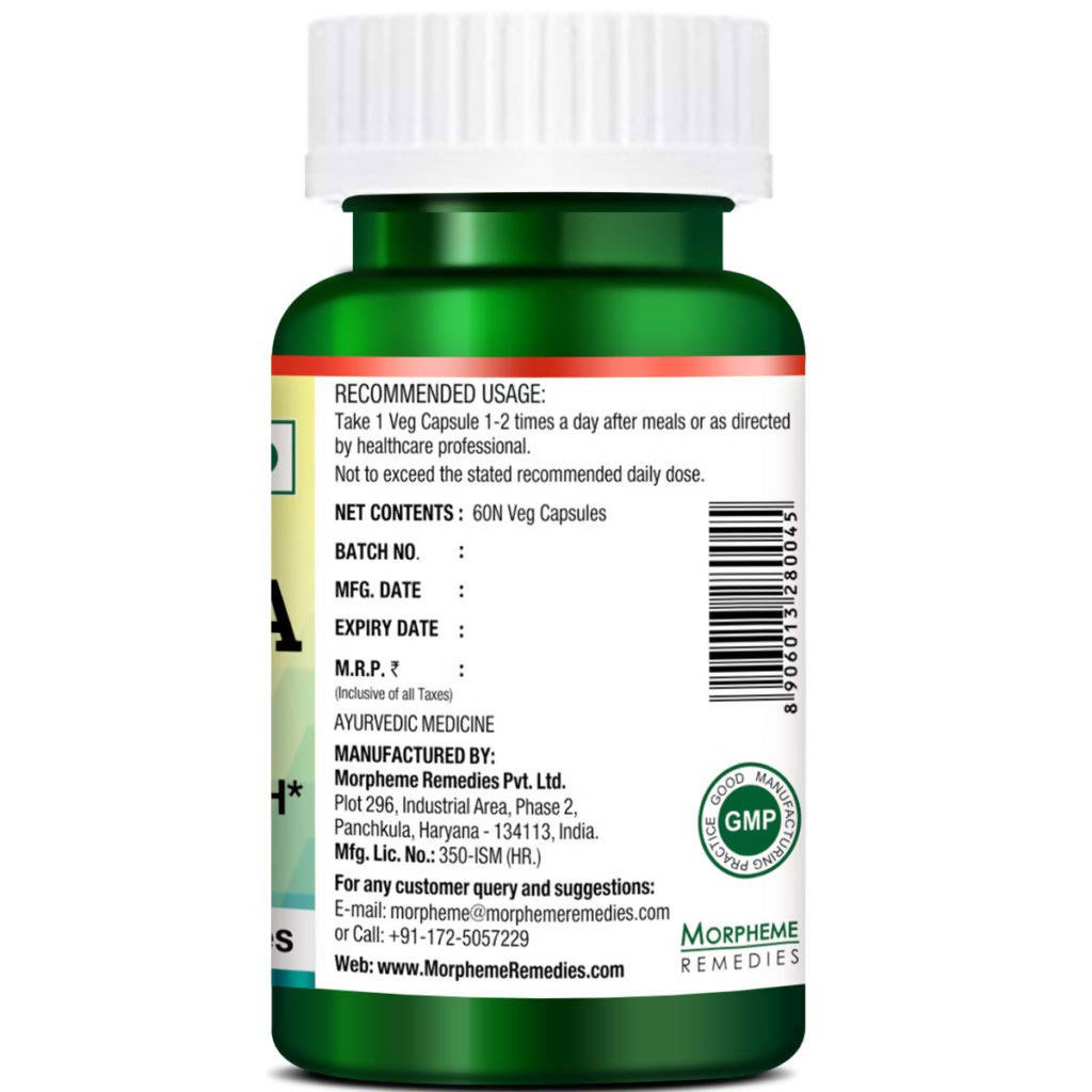 Morpheme Remedies Manjistha Capsules | Grocsy