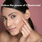 The Skin Diet Company Beetroot Moisturiser Lightweight, Non-Greasy - Dry/Oily Skin + Hyaluronic Acid | Grocsy