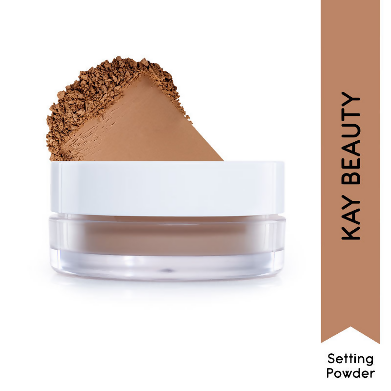Kay Beauty By Katrina Kaif Matte HD Setting Loose Powder - Caramel | Grocsy