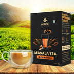 Auric Kadak Moringa Masala Tea - Black Tea from Assam & Darjeeling with Real Spices (Cardamom, Ginger, Black Pepper) | Grocsy