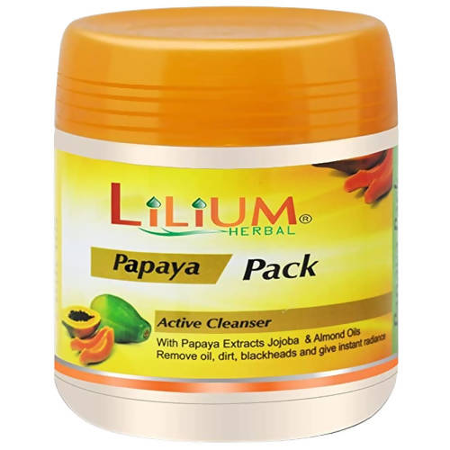 Lilium Herbal Papaya Active Cleanser Pack | Grocsy