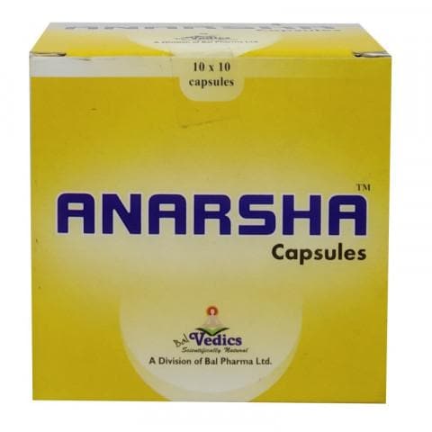 Bal Ayurveda Anarsha Capsules | Grocsy
