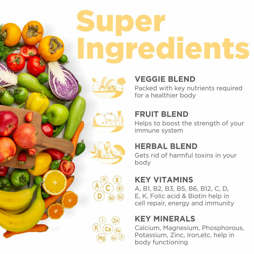 Happier Healthblend Multi Vitamins Tablets | Grocsy
