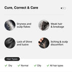 Cureskin Follicular Hair Oil - Nourishes & Strengthens with Biotin, Bhringraj and Coconut Hair Oil | Grocsy