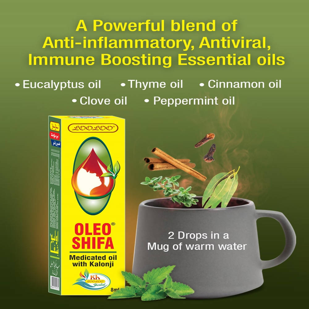 Looloo Oleo Shifa Medicated Oil with Kalonji | Grocsy