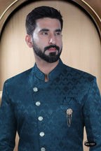 Joban Fashion Men's Blue TR Kurta with Pyjama | Grocsy