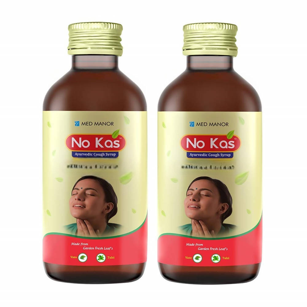 Med Manor Organics No Kas Ayurvedic Cough Syrup | Grocsy