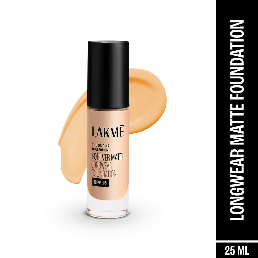 Lakme Forever Matte Longwear Foundation - Cool Ivory | Grocsy