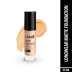 Lakme Forever Matte Longwear Foundation - Cool Ivory | Grocsy