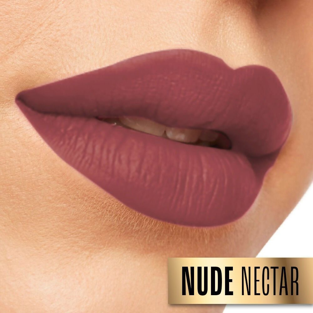 Lakme Absolute Beyond Matte Lipstick - 302 Nude Nectar | Grocsy