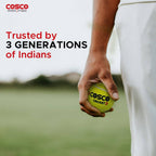 Cosco Light Cricket Tennis Balls (Pack of 3) - Limited Time Offer - Swadesiicart