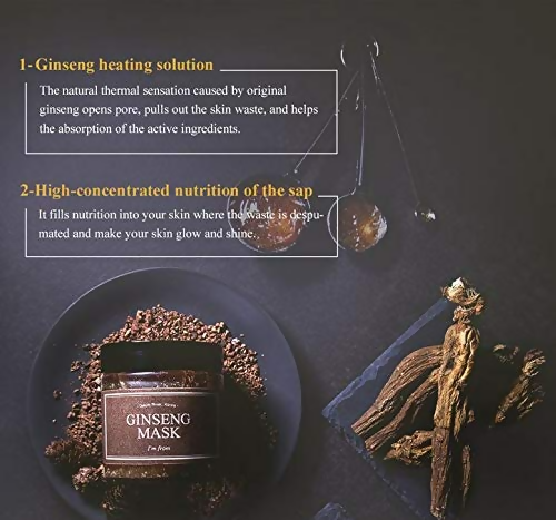 I'm From Ginseng Mask Detox Elasticity Anti Aging | Grocsy