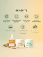 Soma Essential Apian Beauty Ritual- 3 step Skin Care Kit For AM & PM Routine | Grocsy