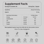 GATACA Apigenin - 50 mg Capsules for Better Sleep, More Focus, More Life | Grocsy
