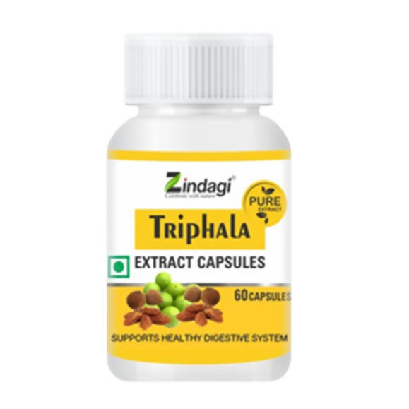 Zindagi Triphala Extract Capsules | Grocsy