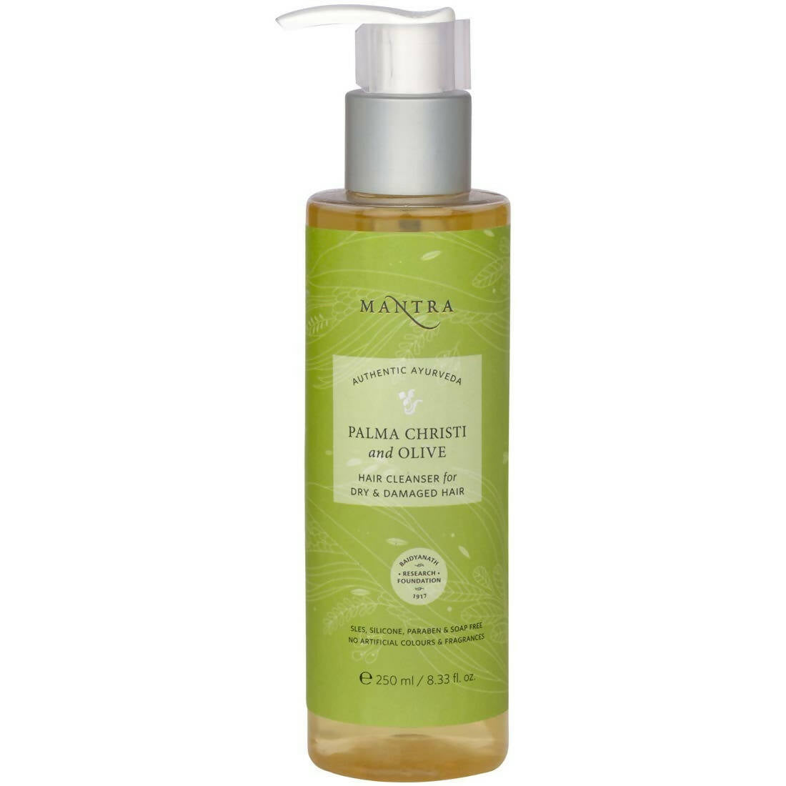 Mantra Herbal Palma Christi and Olive Hair Cleanser For Dry & Damaged Hair | Grocsy