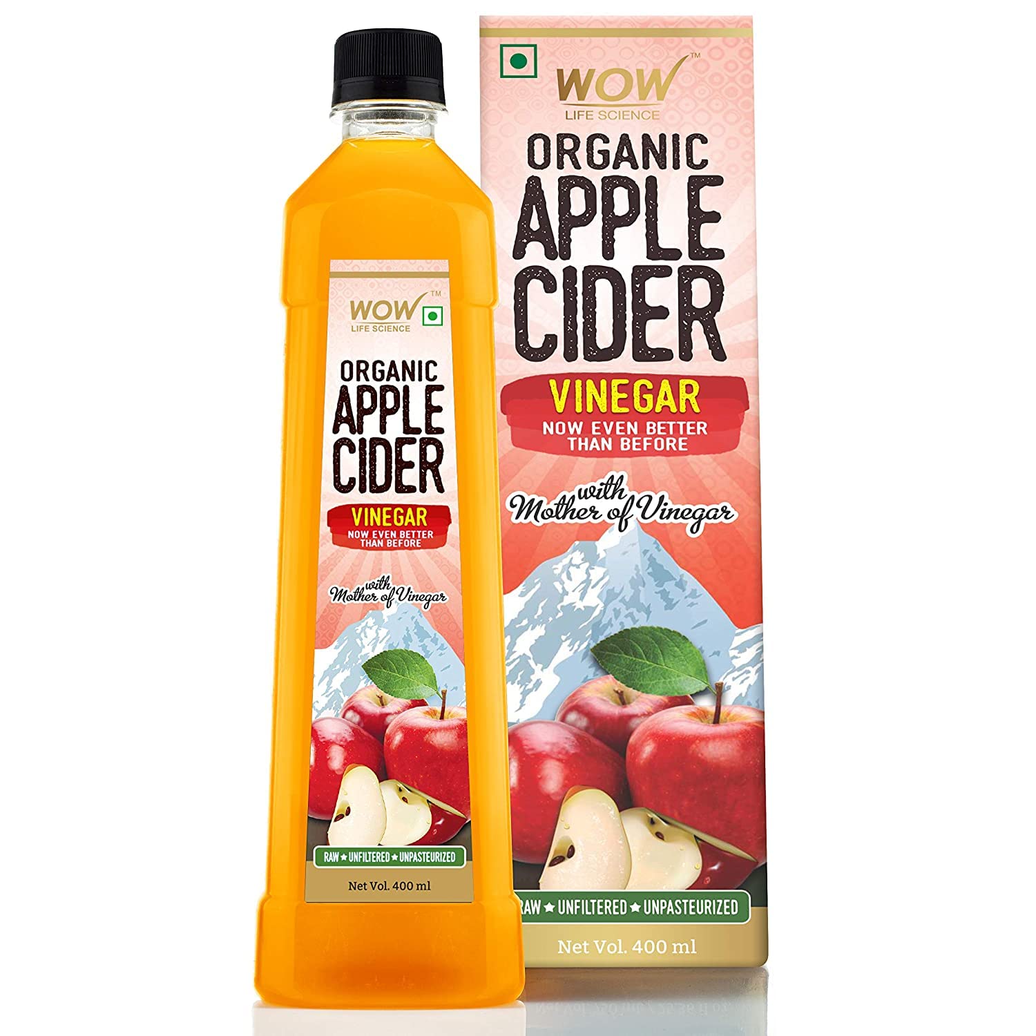 Wow Life Science Apple Cider Vinegar