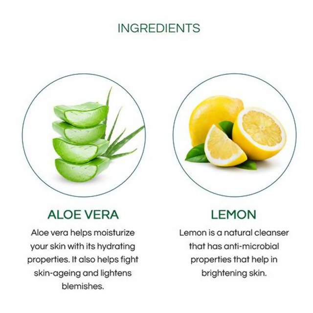 Medimix Ayurvedic Everyday Face Scrub with Aloe Vera & Lemon | Grocsy