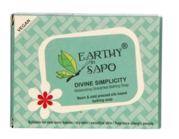 Earthy Sapo Divine Simplicity Moisturizing Unscented Bathing Soap | Grocsy