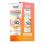 Wow Skin Science AM2PM SPF50 Water Resistant & Mineral Oil Sunscreen Lotion | Grocsy