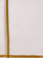 Ramraj Cotton Mens Wedding White Regular Dhoti, Shirt & Towel Set Subhakalyan 1" | Grocsy