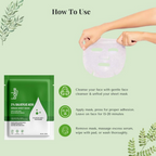 Bake 2% Salicylic Acid Sheet Mask For Black Heads, Oily And Acne Prone Skin | Grocsy
