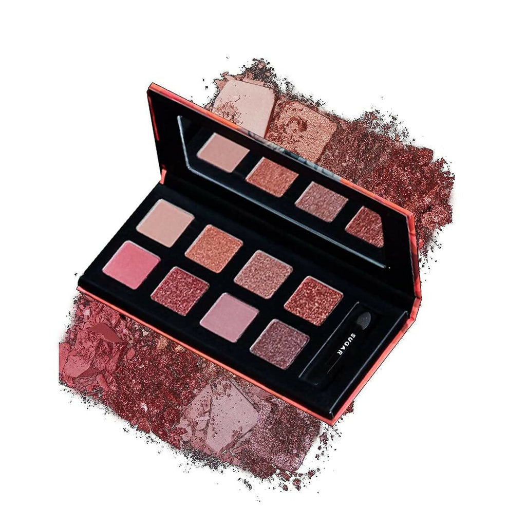 Sugar Cosmetics Blend The Rules Eyeshadow Palette(03 Fantasy (Mauve) | Grocsy
