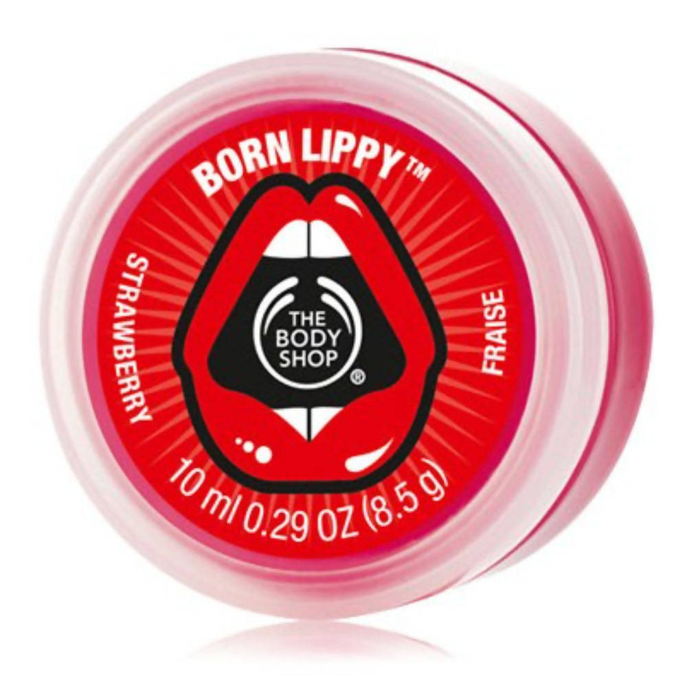 The Body Shop Born Lippy Pot Lip Balm - Strawberry | Grocsy