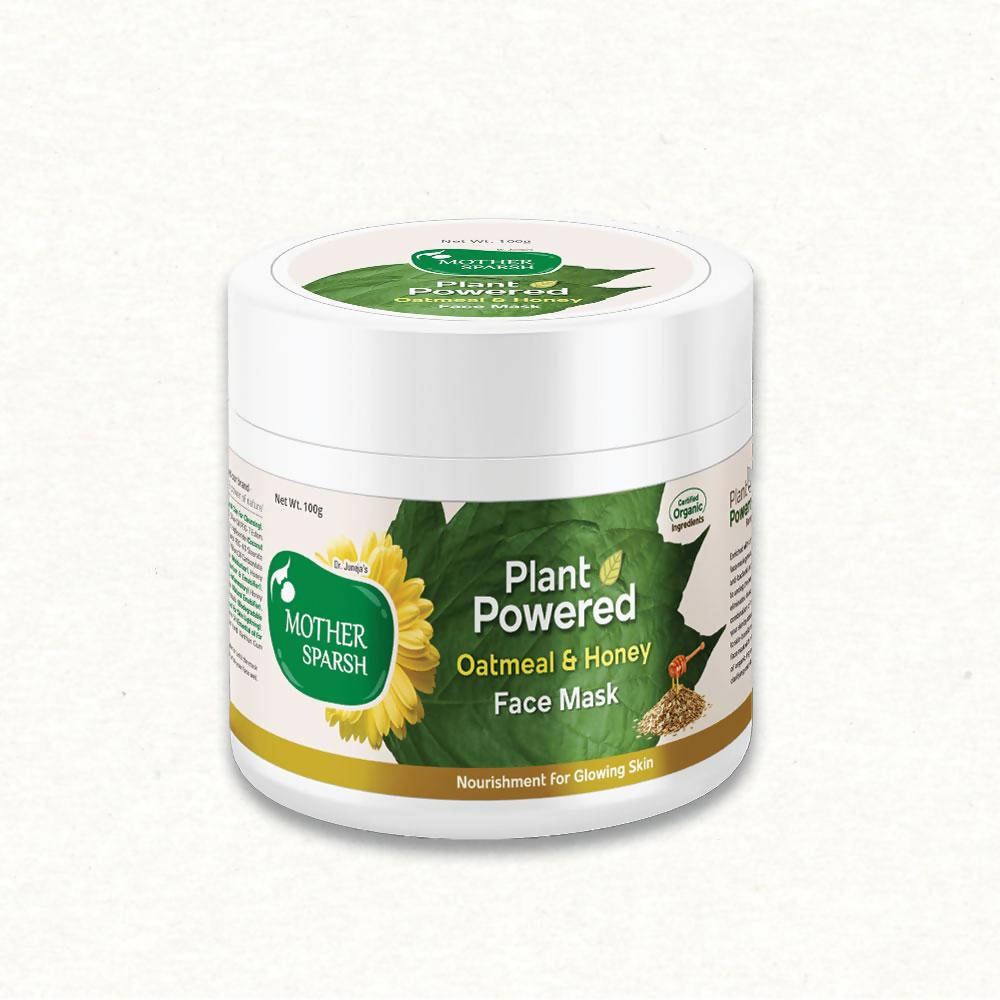 Mother Sparsh Plant Powered Oatmeal & Honey Face Mask | Grocsy
