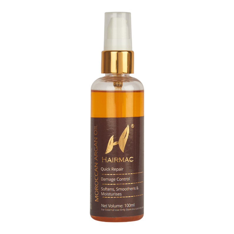 Hairmac Moroccan Argan Oil Hair Serum | Grocsy