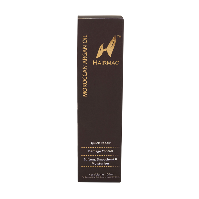 Hairmac Moroccan Argan Oil Hair Serum | Grocsy