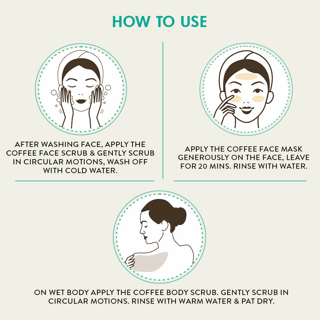 mCaffeine Coffee De-Tan Kit - Remove Tan & Dead Skin | Grocsy