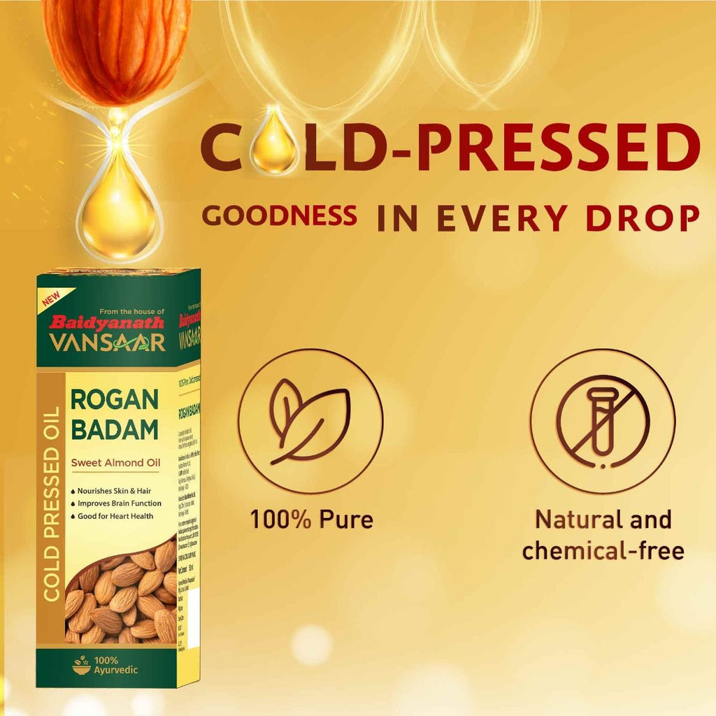Baidyanath Vansaar Rogan Badam Oil | Grocsy