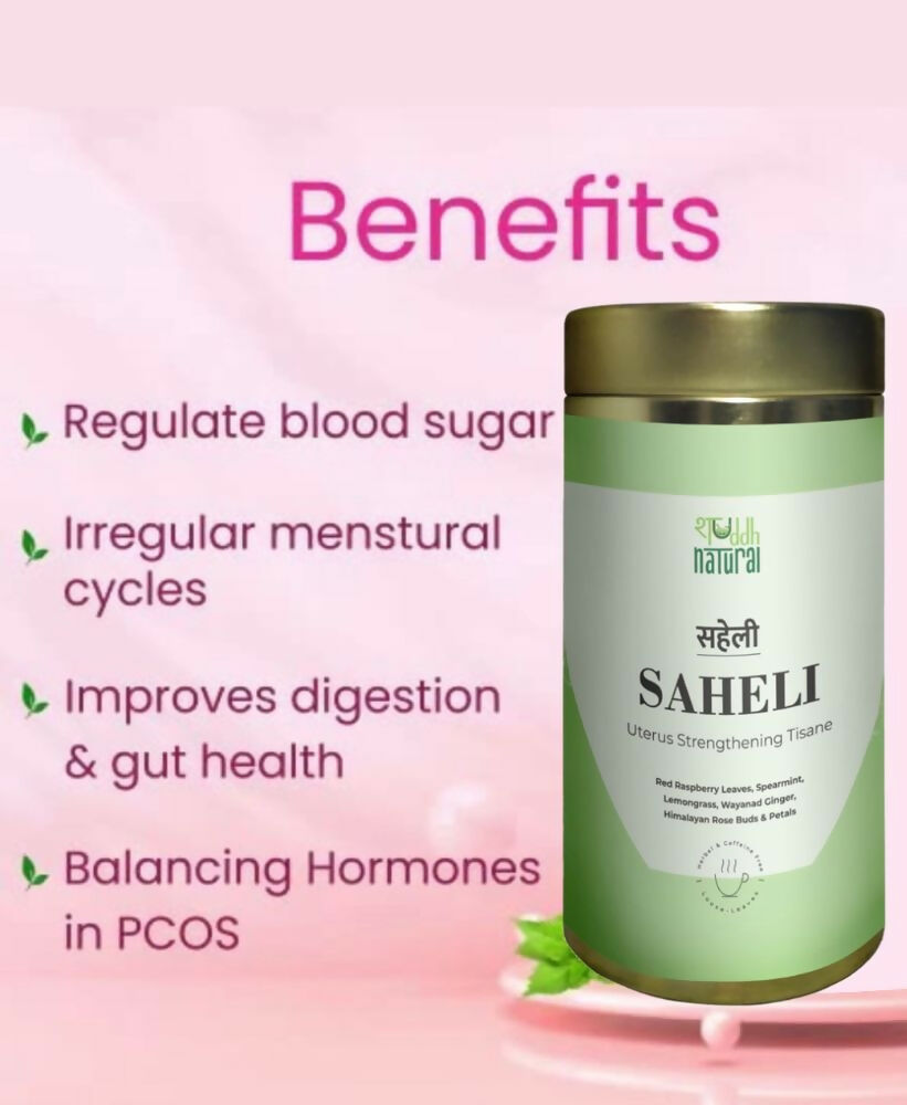 Shuddh Natural Women Wellness Tea Saheli Floral Tea | Grocsy