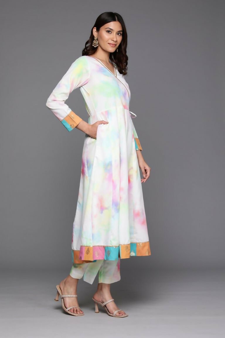 Ahalyaa Women's Traditional wear Kurta Set - Multi Color | Grocsy