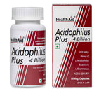 HealthAid Acidophilus Plus 4 Billion Probiotic Capsules