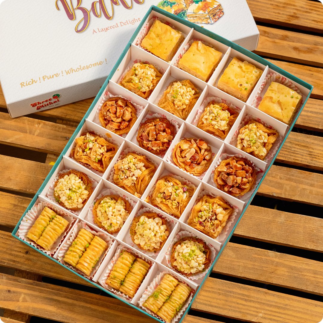 Shree Mithai Assorted Baklava | Grocsy