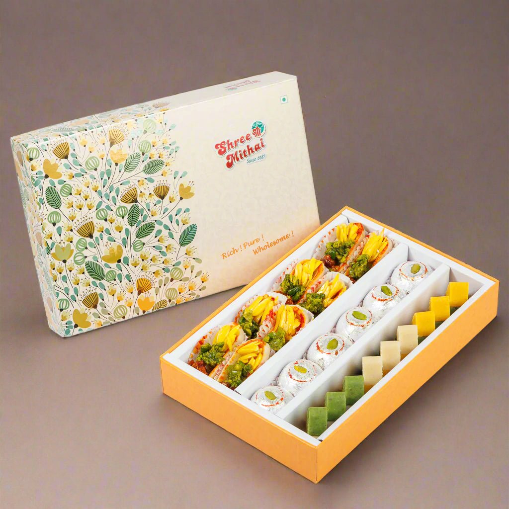 Shree Mithai Assorted Kaju Rangoli | Grocsy