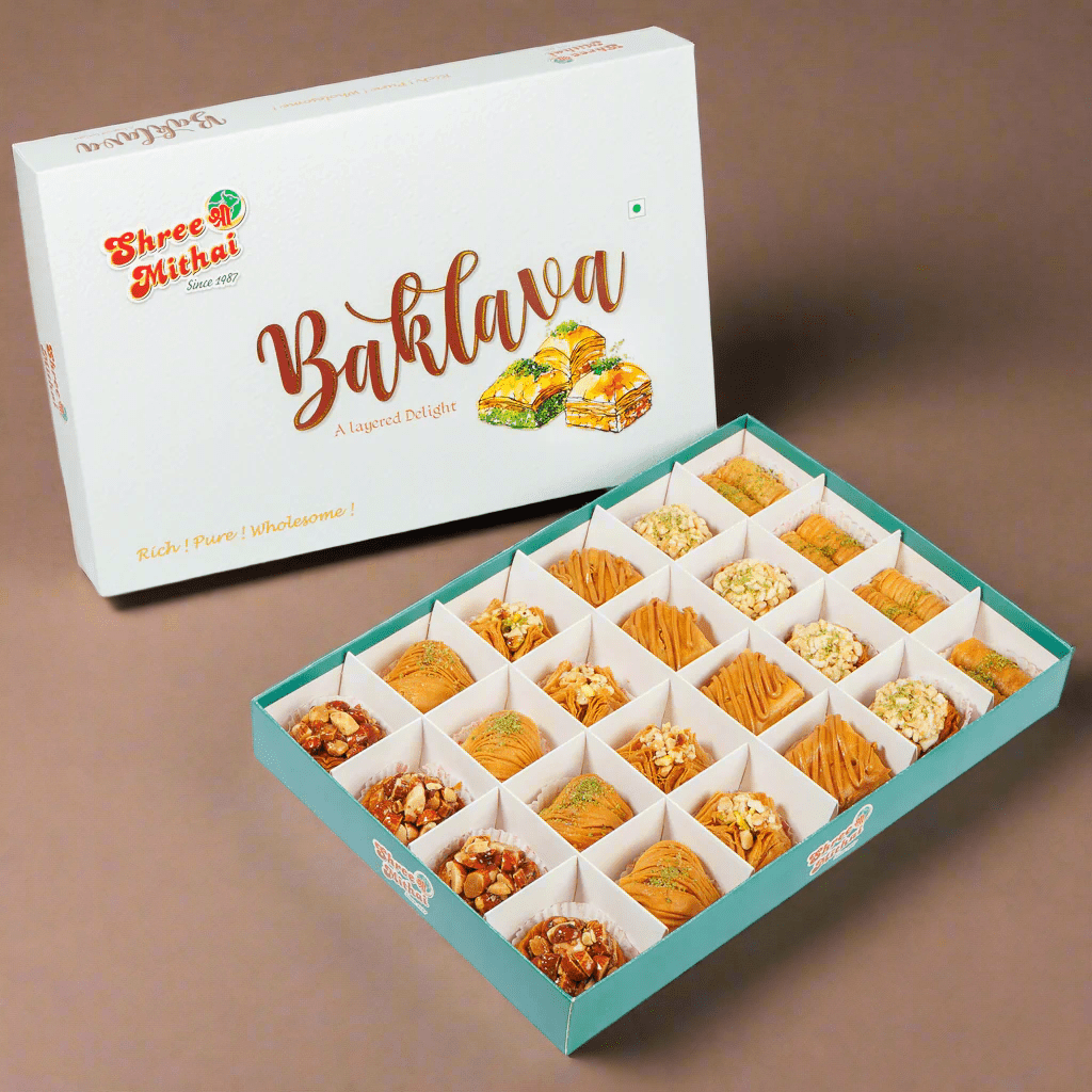 Shree Mithai Assorted Royale Baklava | Grocsy