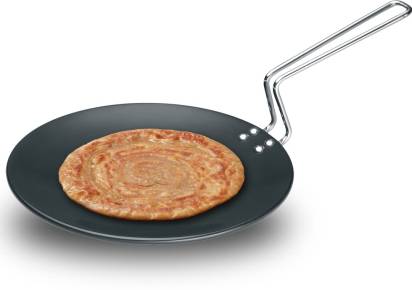 Hawkins Futura Hard Anodised Tava Griddles 26 cm Diameter (AT26) | Grocsy