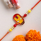 Ironman Kids Rakhi & Almonds Jar | Grocsy