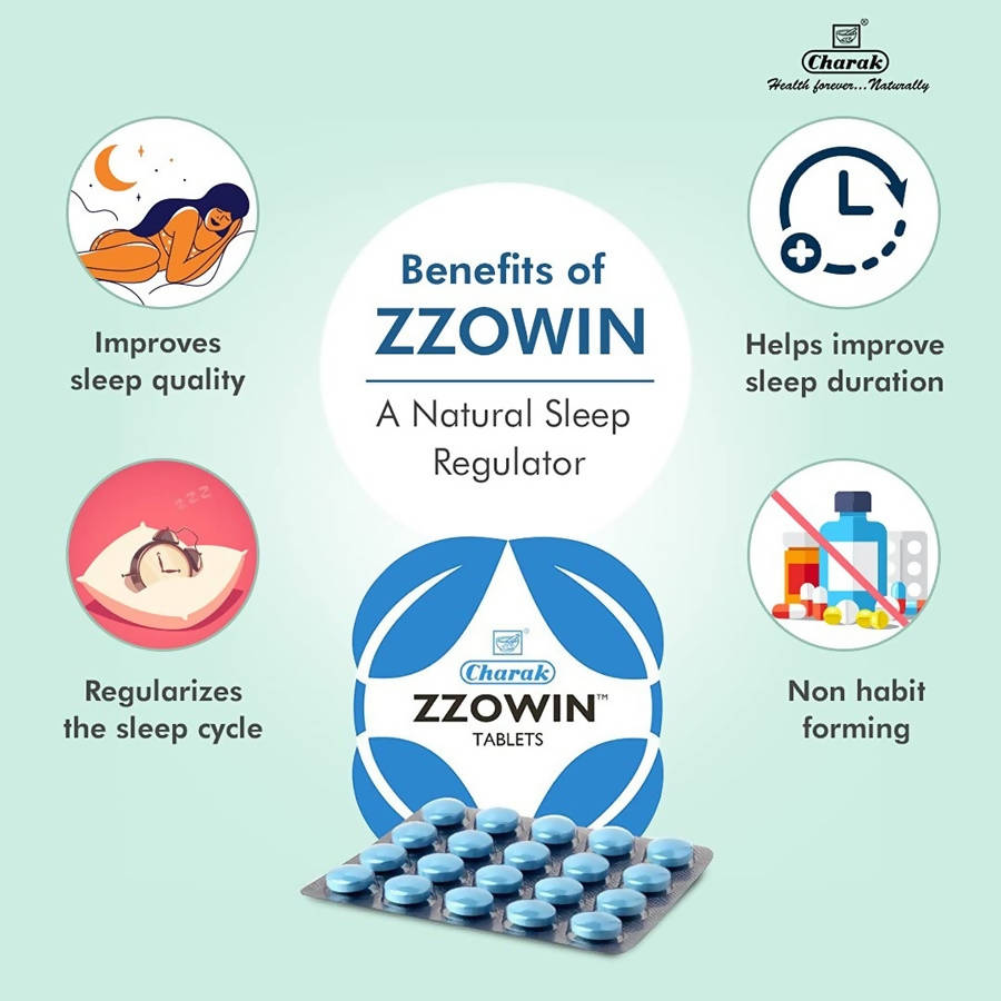 Charak Pharma Zzowin Tablets | Grocsy
