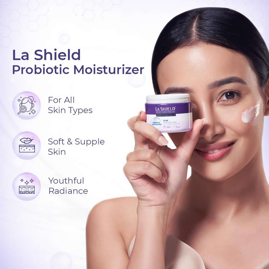 La Shield Probiotic Moisturizer Face Cream | Grocsy