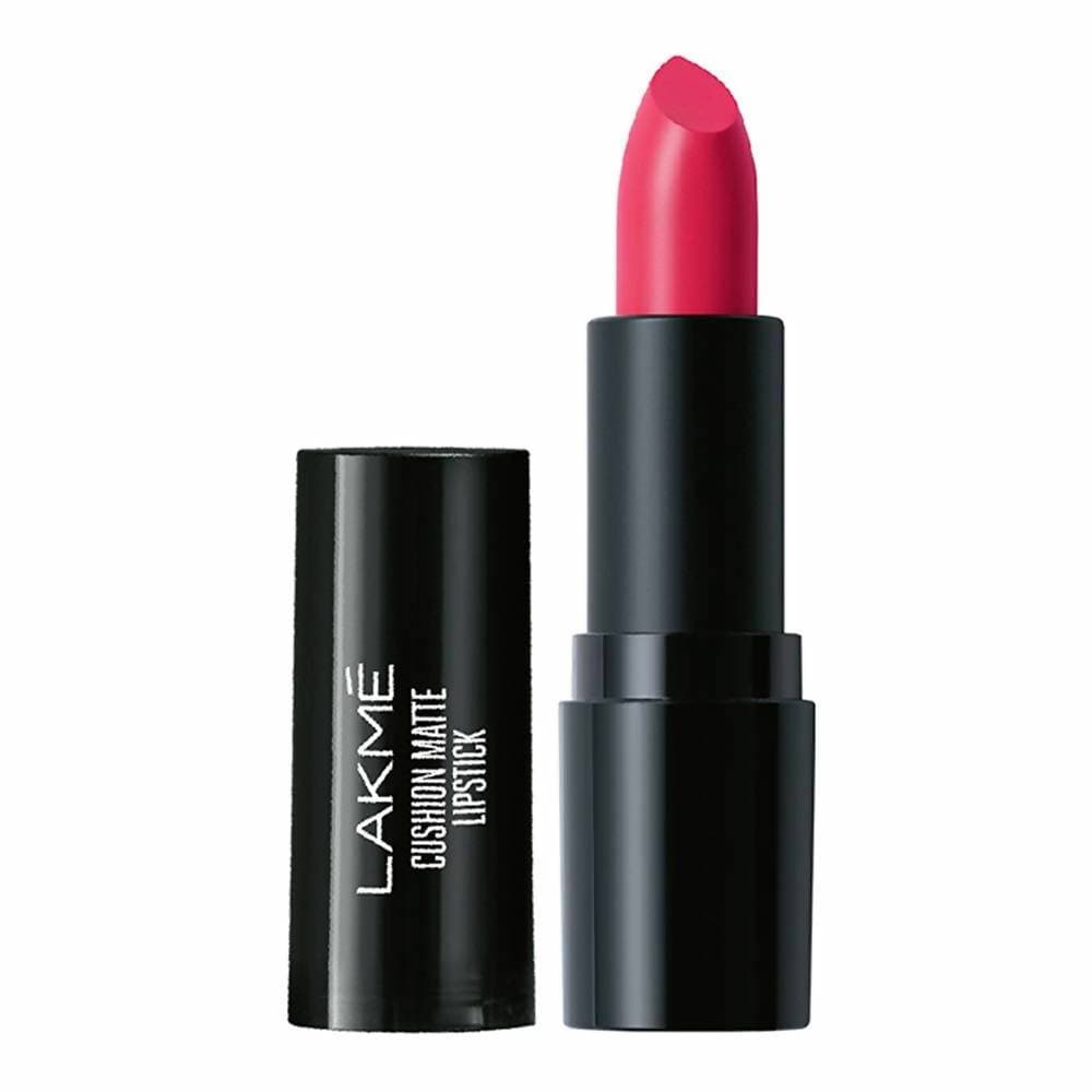 Lakme Cushion Matte Lipstick - Pink Ruby | Grocsy