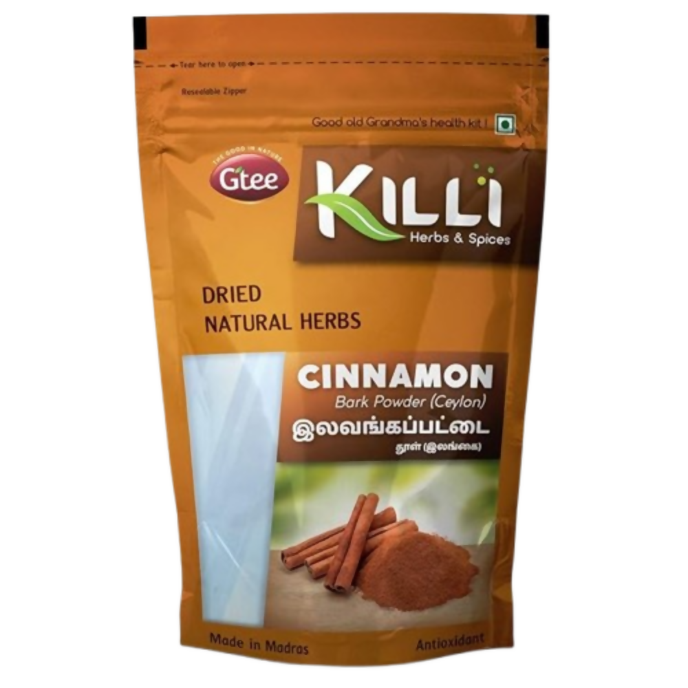Killi Ceylon Cinnamon | Lavanga Pattai | Dalchini Bark Powder | Grocsy