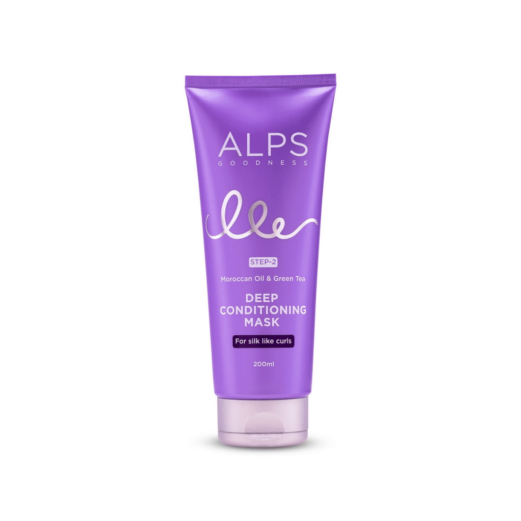 Alps Goodness Deep Conditioning Curl Mask with Moroccan Oil & Green Tea | Grocsy
