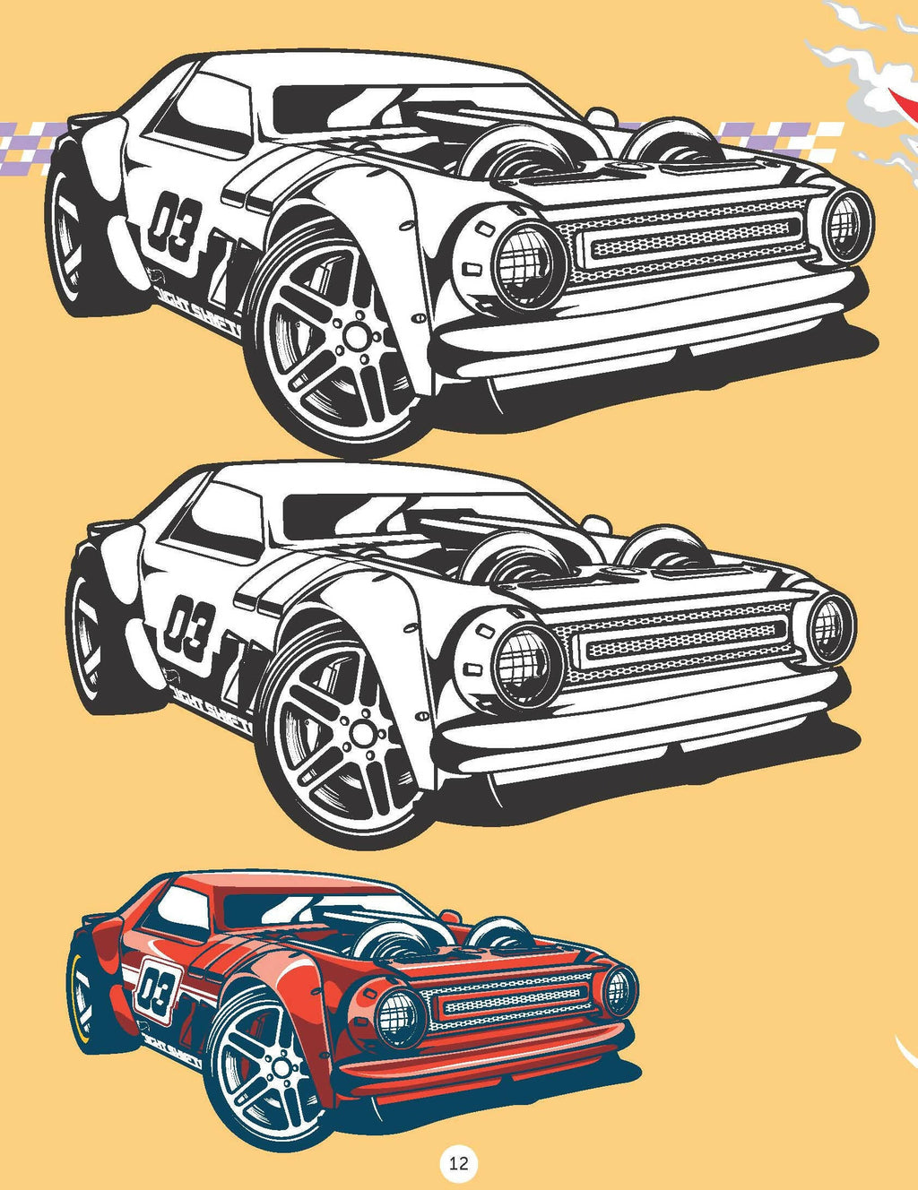 Dreamland Publications Hot Wheels Copy Colouring Book : Children Drawing, Painting & Colouring Book | Grocsy