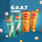 Farmley G.O.A.T Combo ( 2 Himalayan salt & 2 Peri Peri makhana jars) | Grocsy