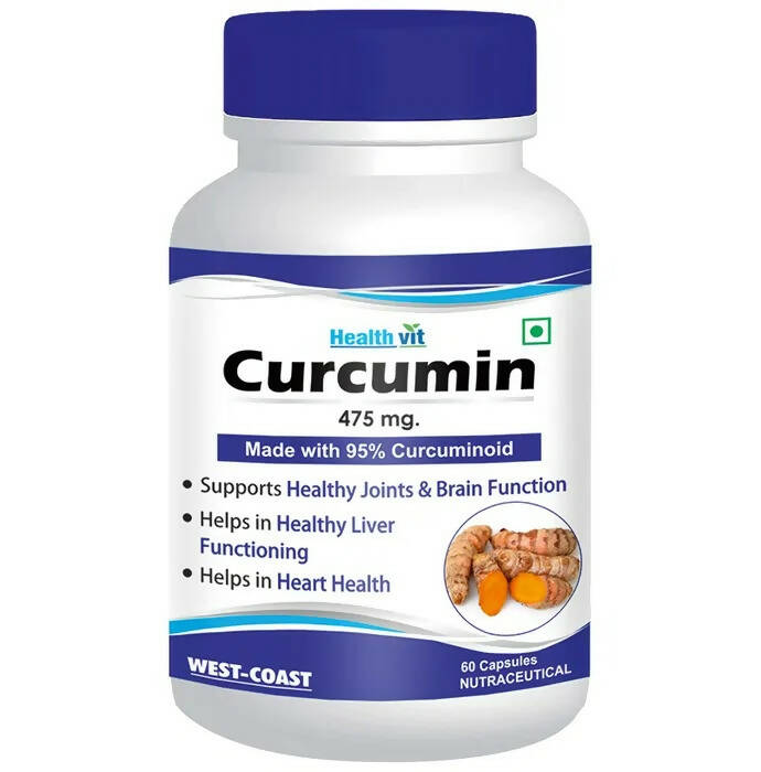 HealthVit Curcumin Capsules | Grocsy