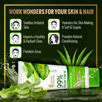Oriental Botanics 99% Aloe Vera Fresh Soothing Gel For Skin & Hair | Grocsy